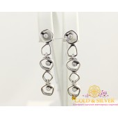 Серебряные серьги Генезис 2450